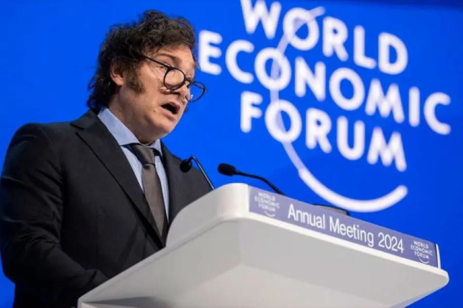 Milei viaja a Suiza con una cargada agenda de actividades