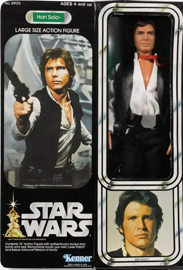 Salen a la venta en una subasta on line objetos de Star Wars