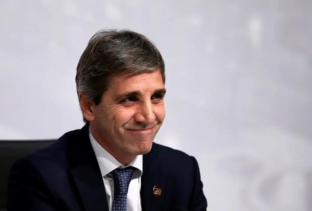 El ministro de Economía, Luis Caputo.
