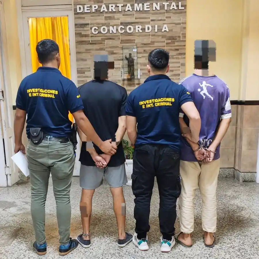 Dos detenidos por un robo denunciado en la vía pública