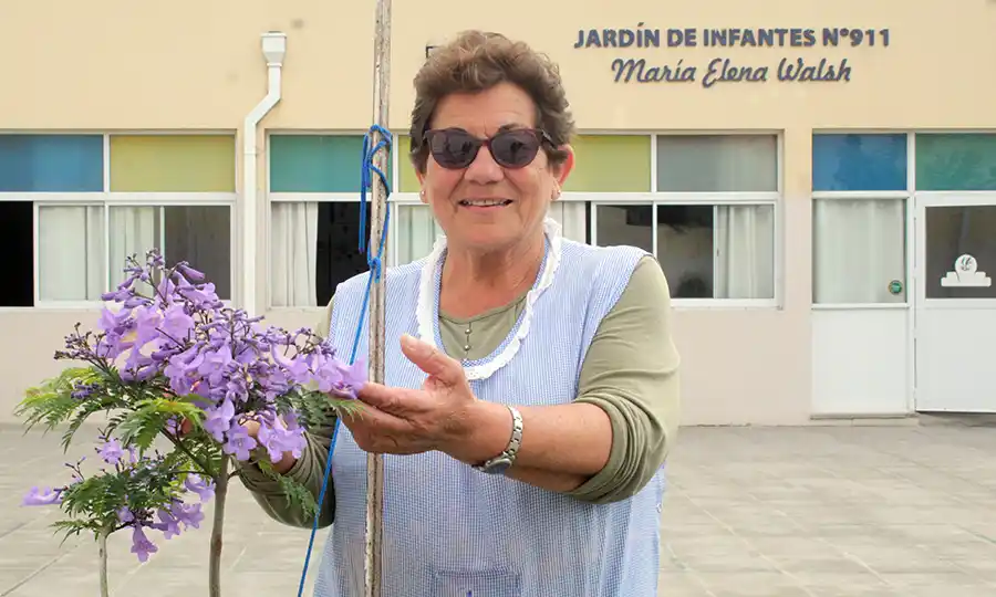 Sus plantas. Son cuidadas y mantenidas por Susana Góngora como parte de su labor