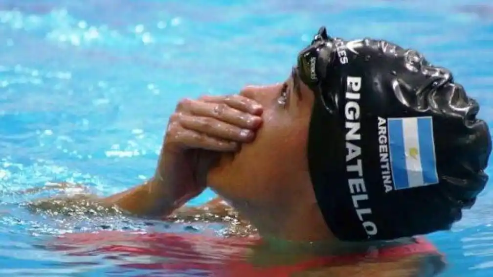 Delfina Pignatiello hizo historia para la natación argentina