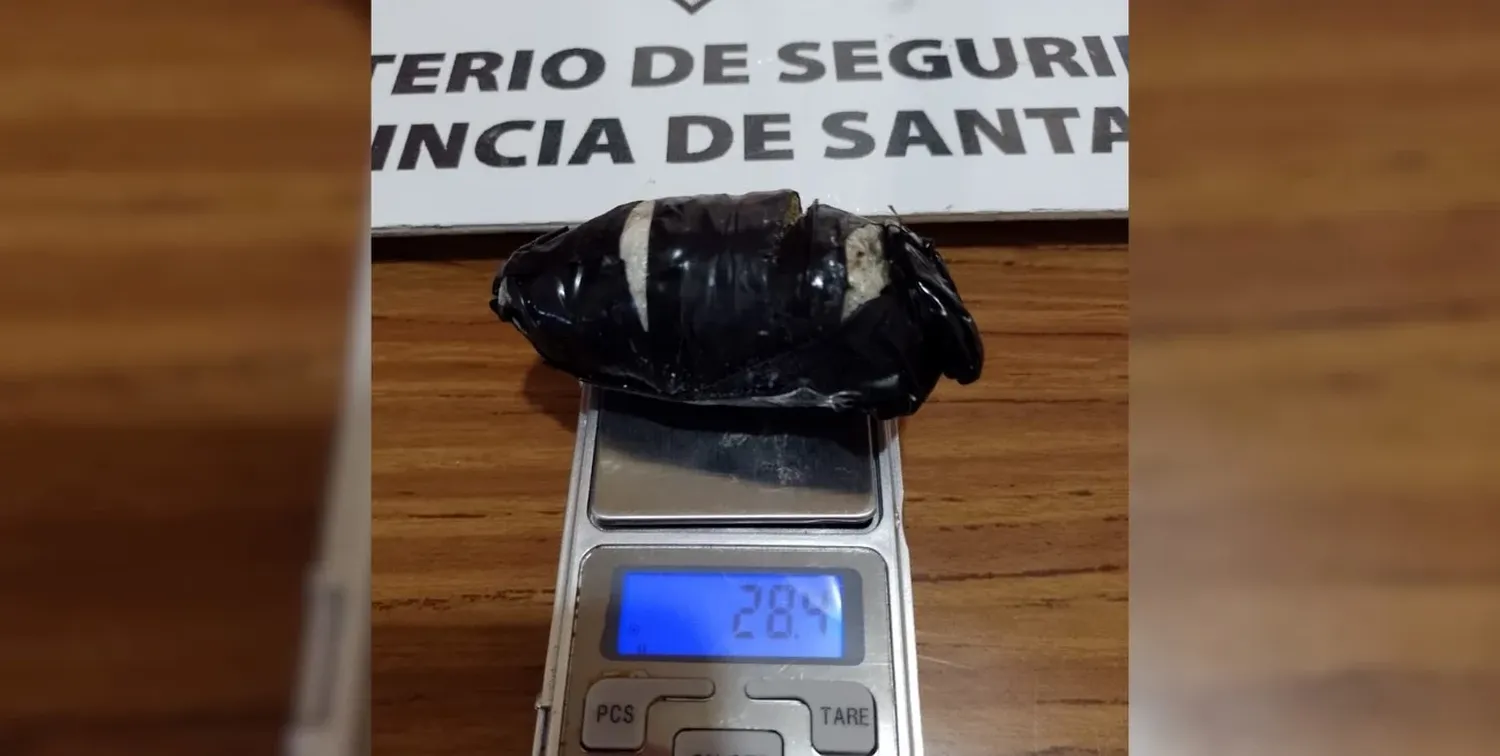 El material estupefaciente que fue secuestrado.