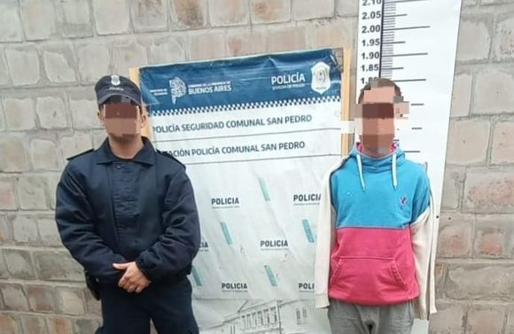 Cuchillo en mano quiso usurpar una vivienda y fue detenido por la policía