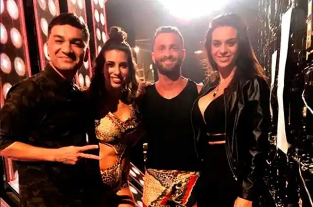 Ahora renunció Cinthia Fernández al Súper Bailando, pero su novio no se quiere ir