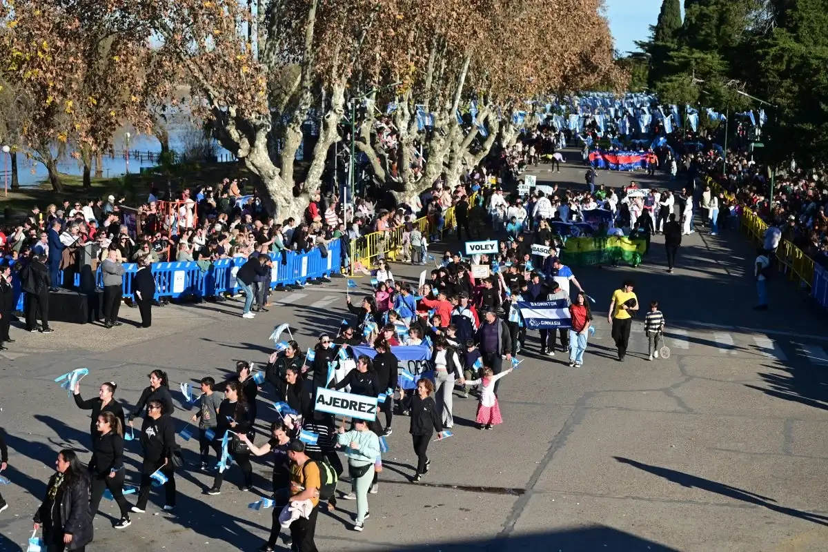Así será el desfile del 9 de Julio en la Costanera de Gualeguaychú