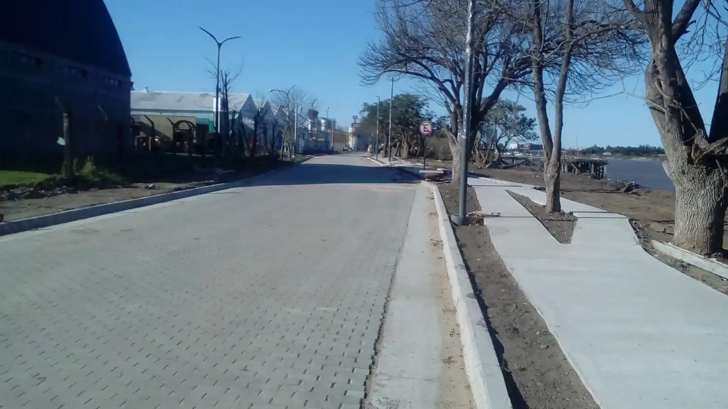 Avanza la construcción del Paseo del Puerto en la ciudad de Santa Fe