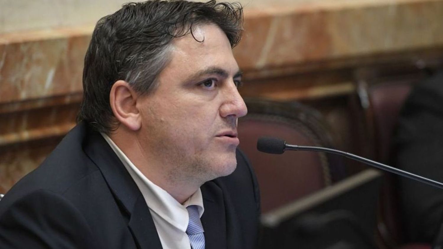 Paoltroni dejó de integrar el bloque oficialista en el Senado.