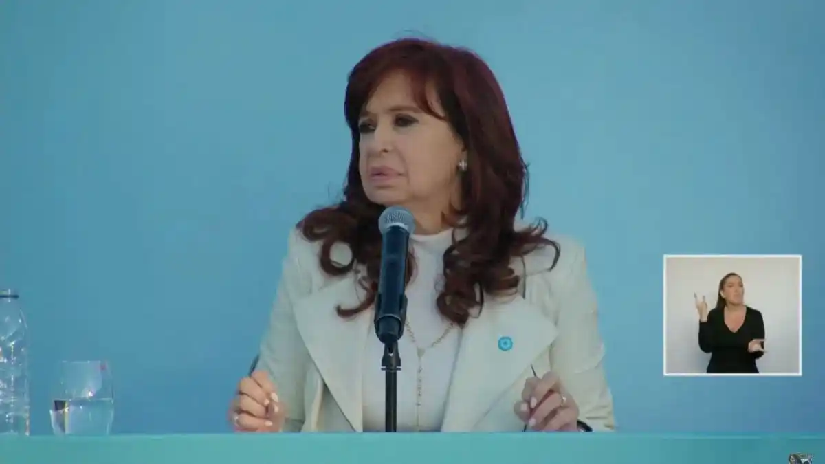 Cristina Kirchner.