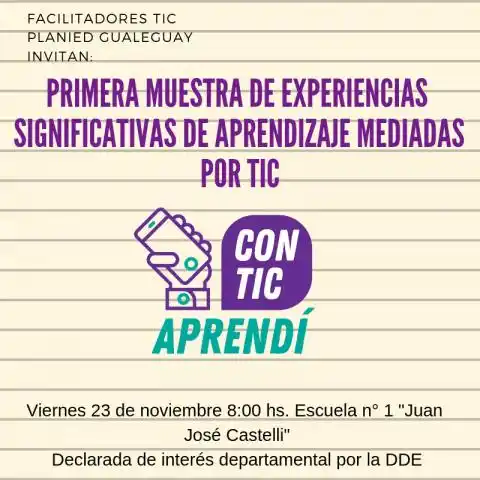 Se realiza una muestra de socialización de experiencias de aprendizajes mediadas por TIC