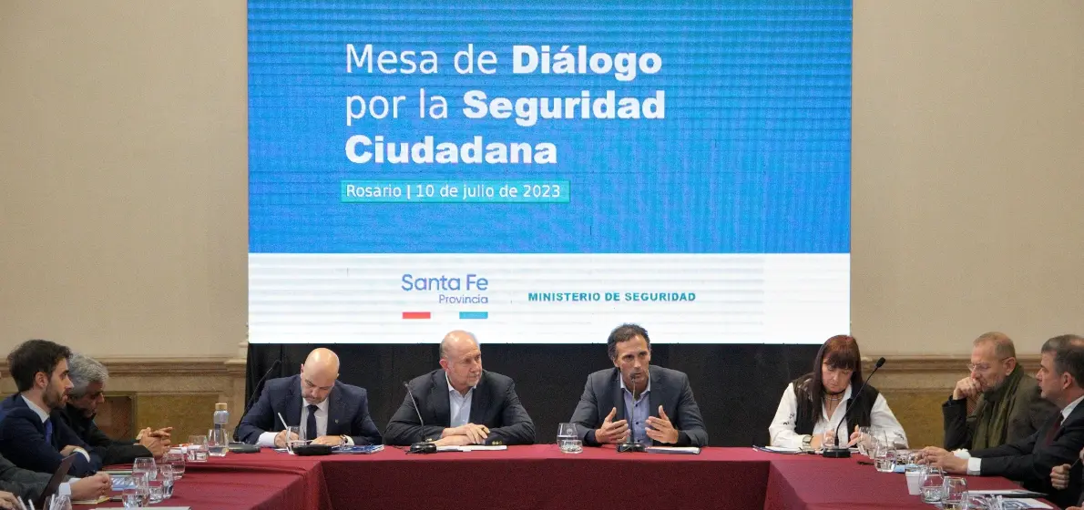 Se llevó adelante un nuevo encuentro de la Mesa de Diálogo por la Seguridad Ciudadana