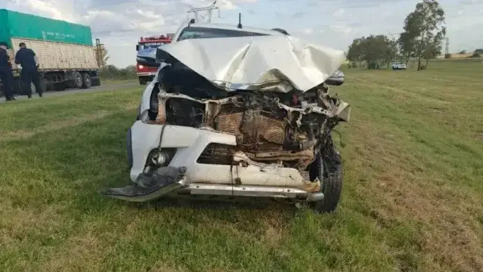 Atropellaron a un banderillero que trabajaba en la Ruta 14 y le amputaron la pierna izquierda en Gualeguaychú