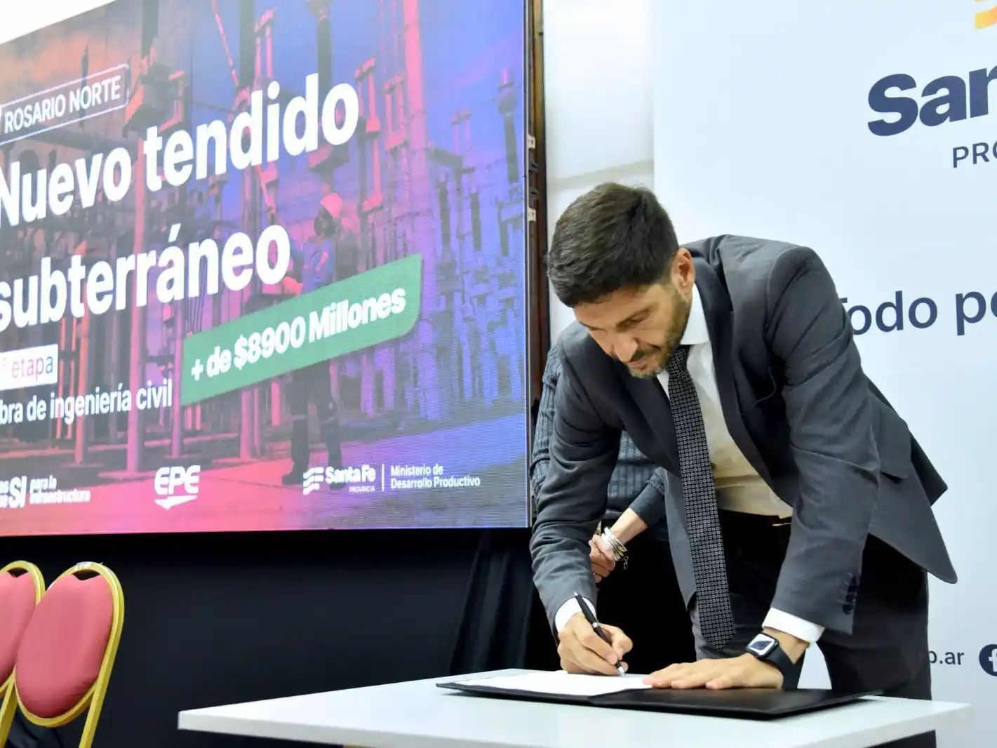 Expectativa por el inicio de una obra para la EPE que se hará en la zona norte de Rosario