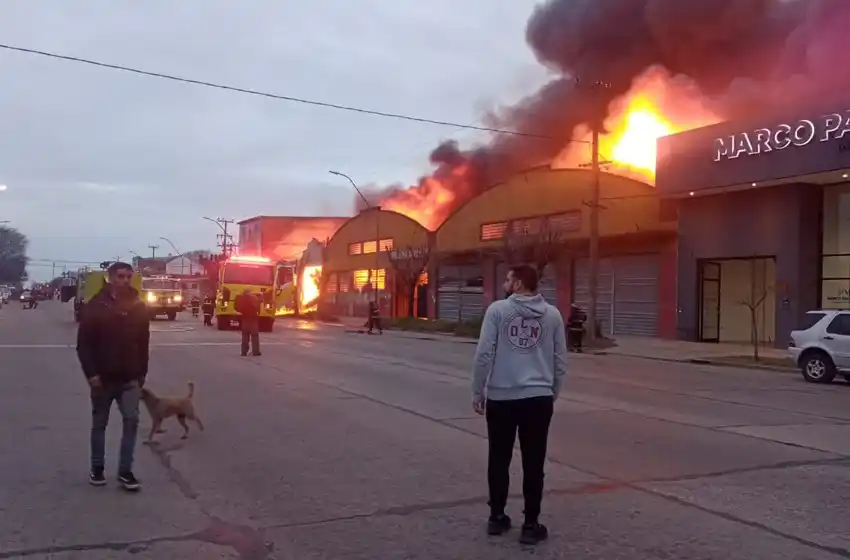 Incendio en Juan B. Justo: "Tuvimos un Dios aparte"