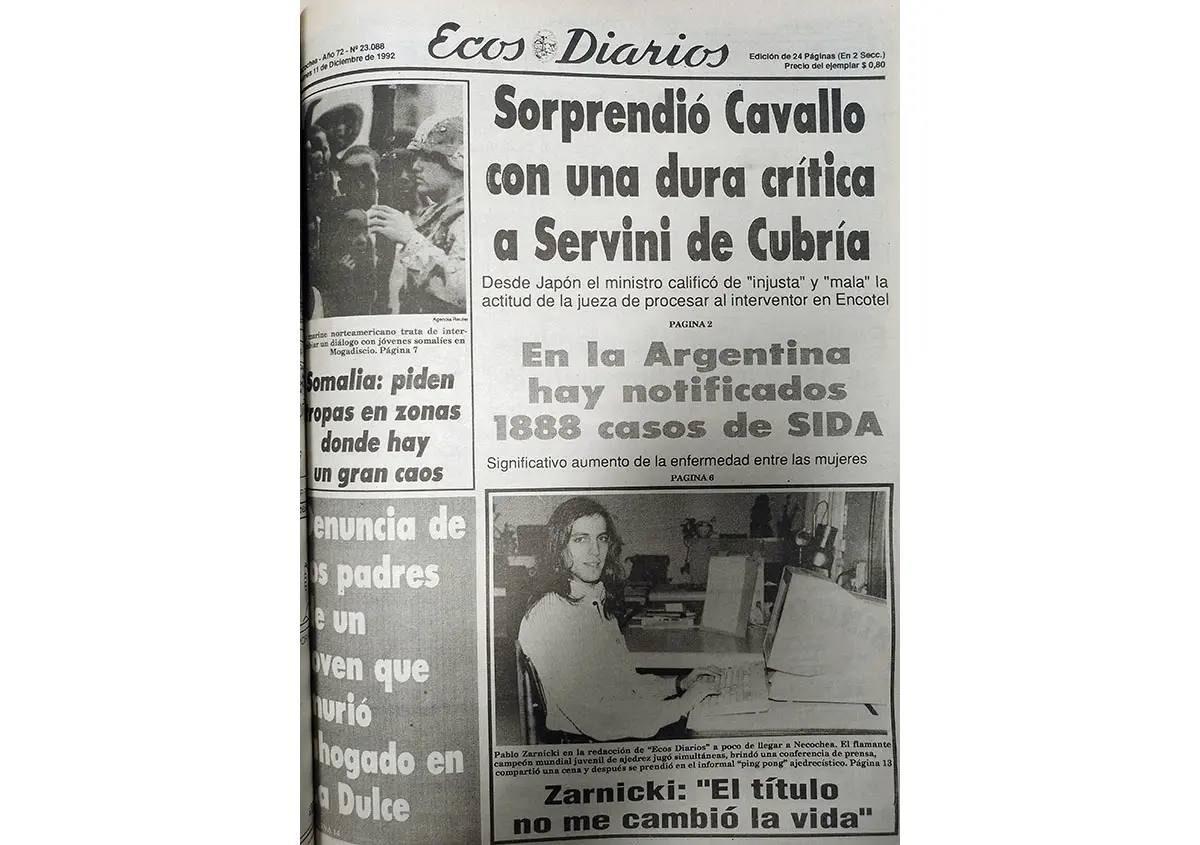 Viernes 11 de diciembre de 1992