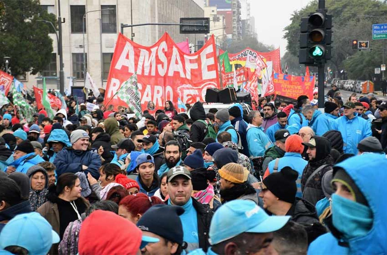 Marcha por la inseguridad en Rosario: «Queremos aclarar que este paro es porque nos están matando impunemente»