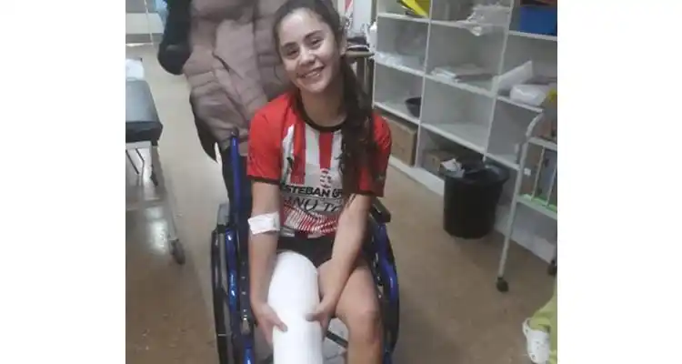 Nahir Jatil, tras sufrir una grave lesión en el Torneo Ludmila Manicler: “No me queda otra que juntar fuerzas y ponerle lo mejor”
