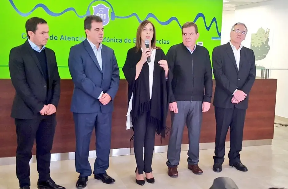 Vidal en Campana: "Nos hicieron creer que teníamos servicio de 911, pero era mentira"