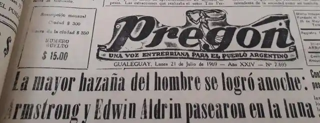 Neil Armstrong: “Es un pequeño paso para un hombre, pero un gran salto para la humanidad”