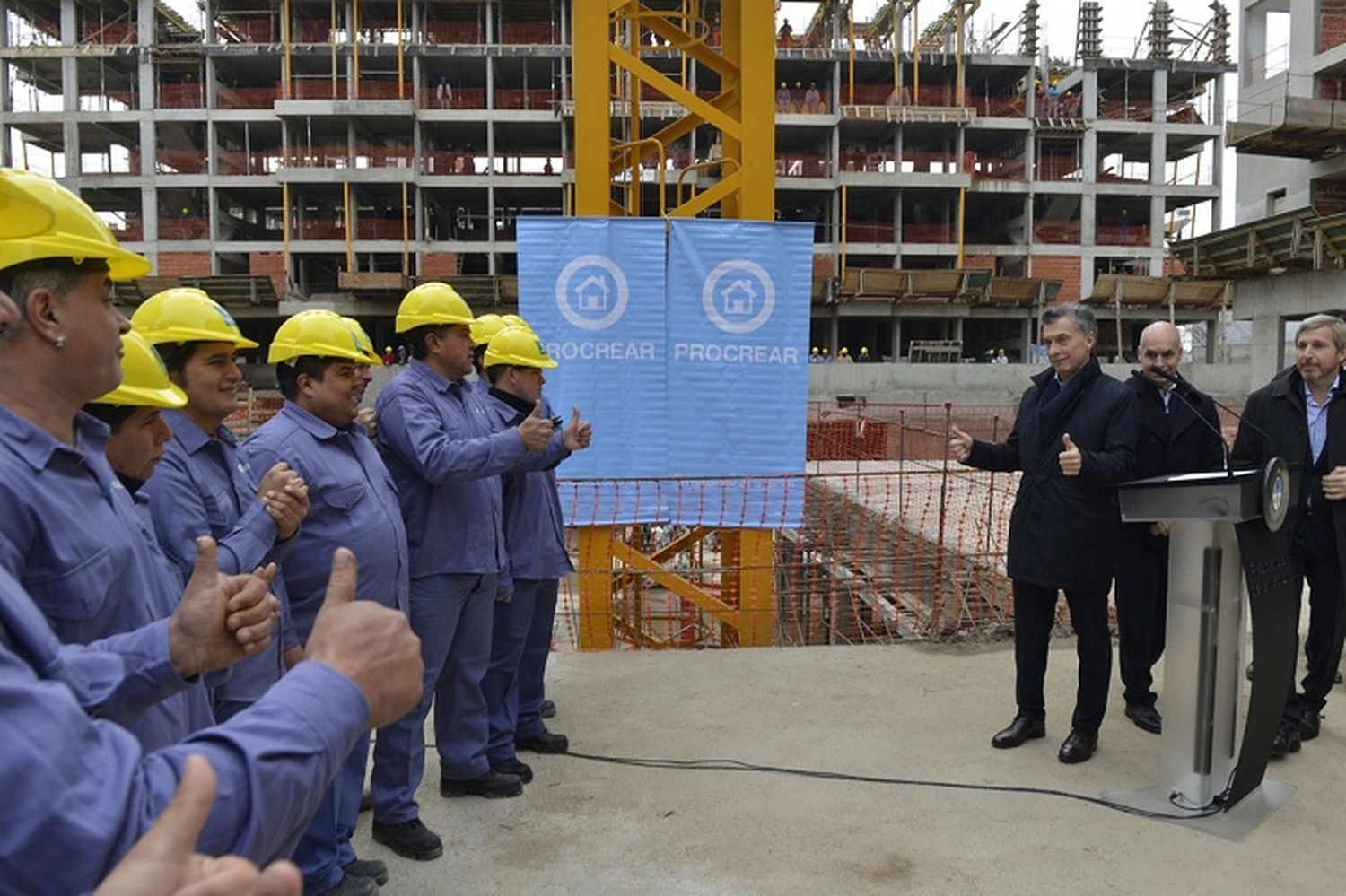 Macri anunció 10.000 nuevos créditos hipotecarios