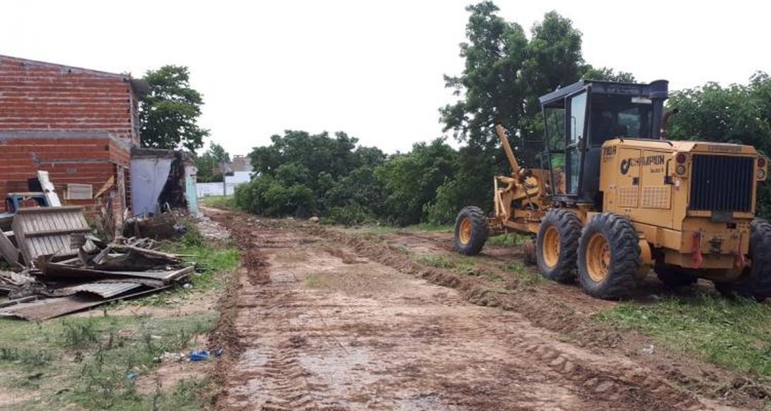 Tras abrir la avenida Melgar, preparan el terreno para pavimentarla