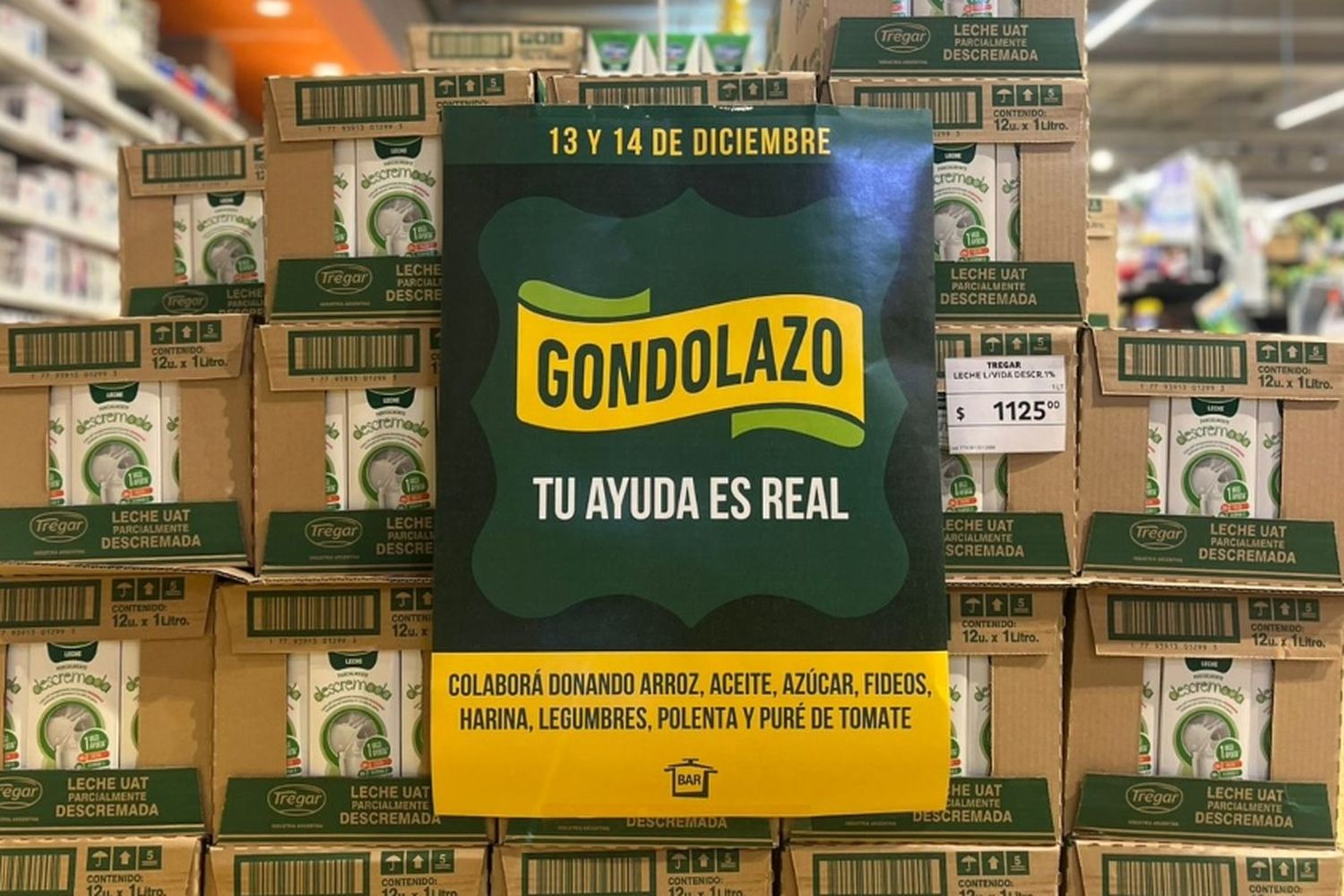 Empezó la séptima edición del Gondolazo en Rosario: en qué consiste la campaña