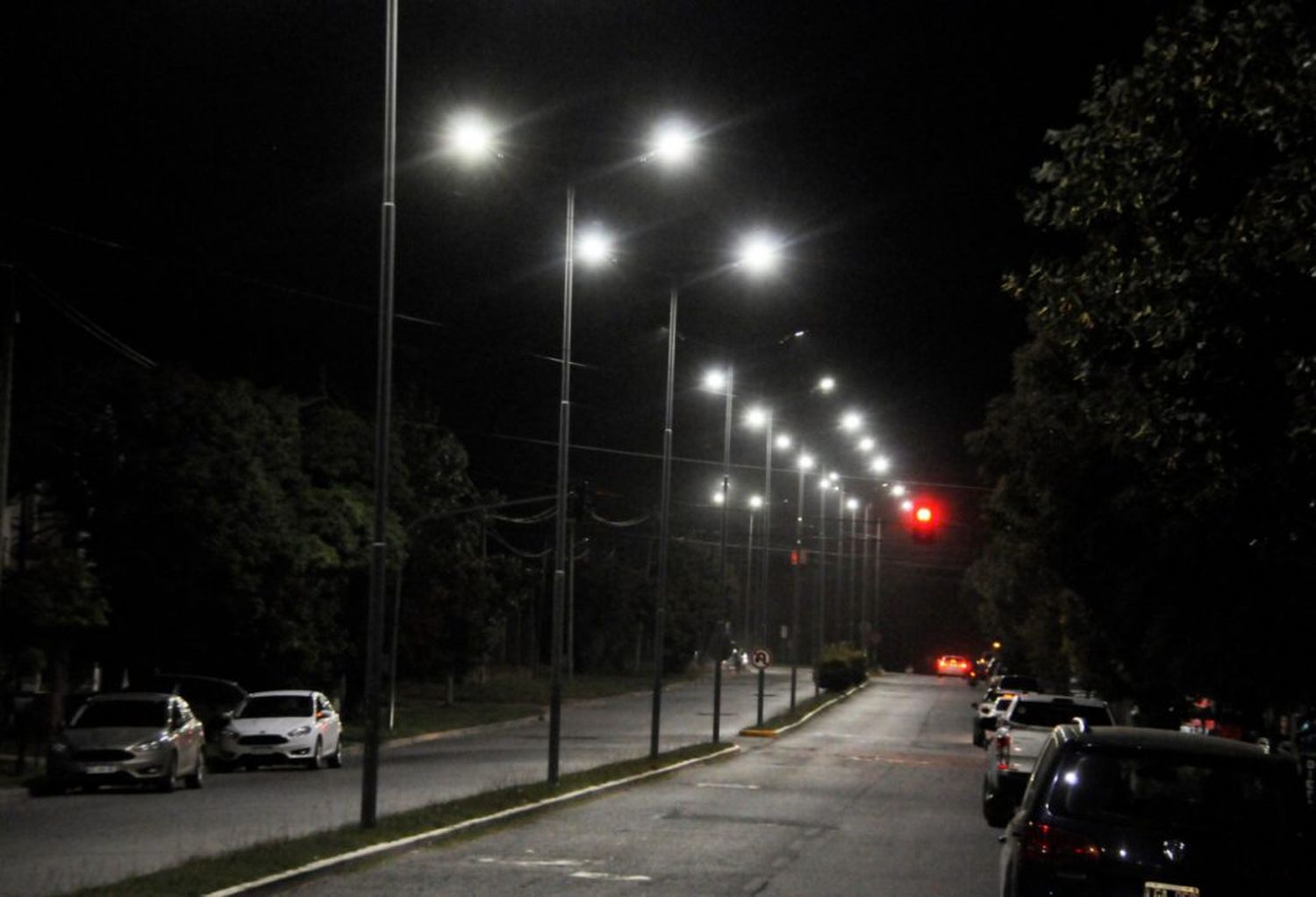 Usina y Municipio avanzan con el plan de recambio de luminarias led