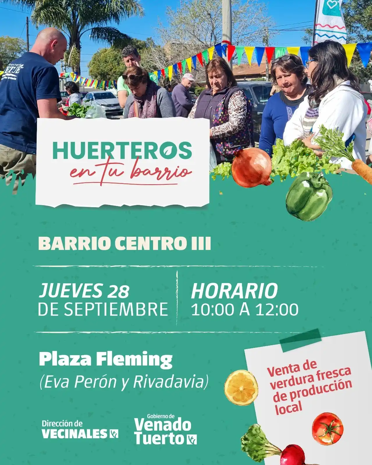 Huerteros en tu barrio 28-9-23