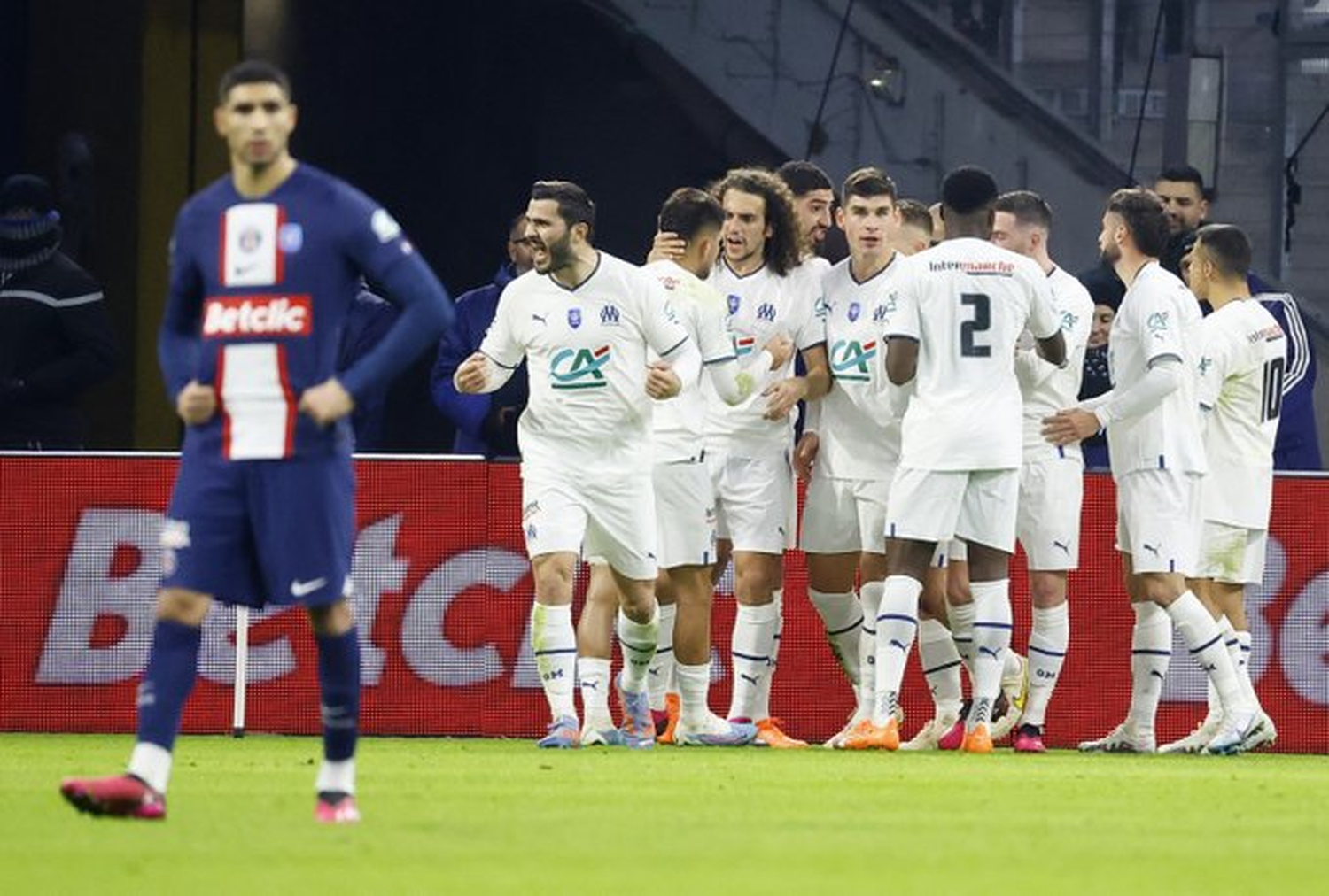 PSG quedó eliminado a manos del Marsella de la Copa de Francia