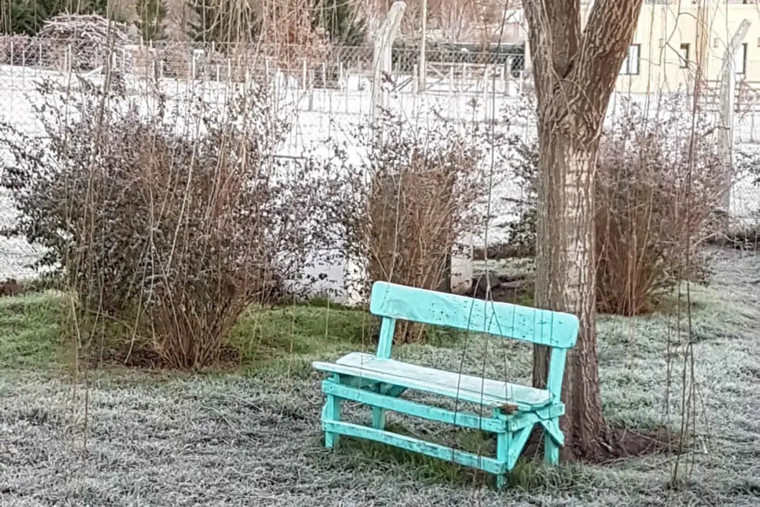 La helada matinal se repite y las bajas temperaturas se sienten en Tandil