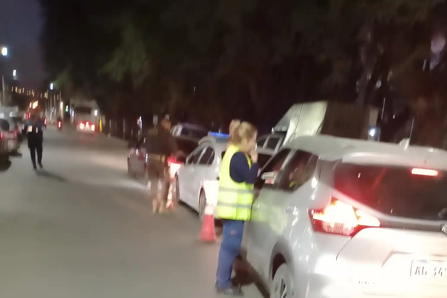 El operativo fue montado en la zona de plaza Belgrano