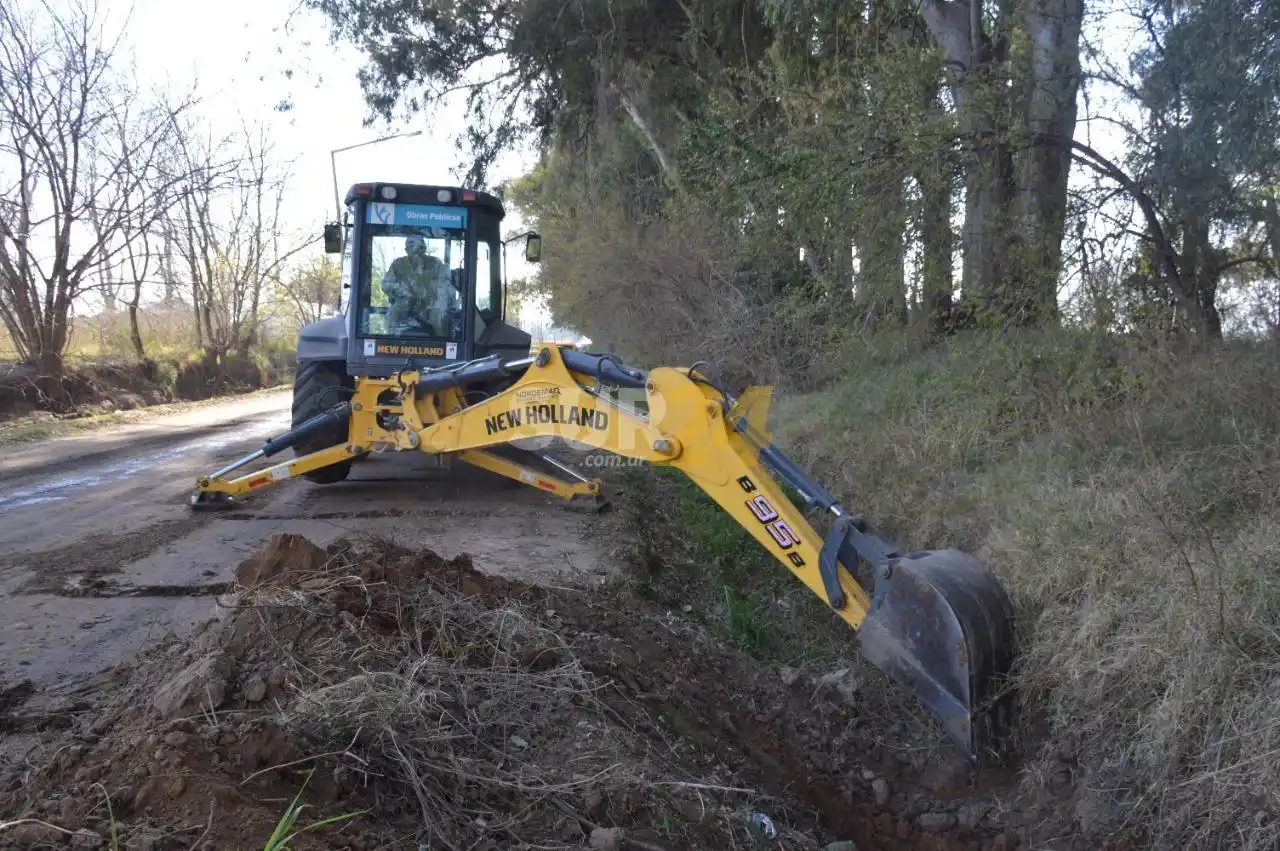 El Municipio intensifica los trabajos de limpieza de desagües y zanjeo 