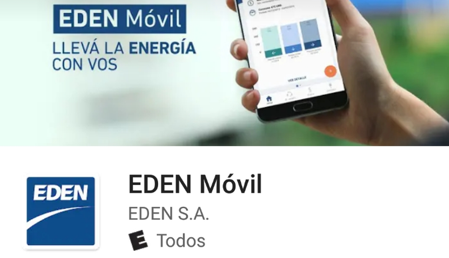 EDEN lanzó su app y Sucursal Virtual