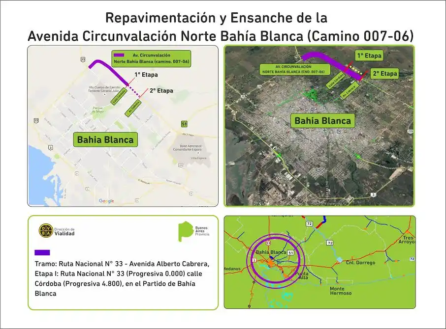 Licitan obra vial clave para Bahía Blanca