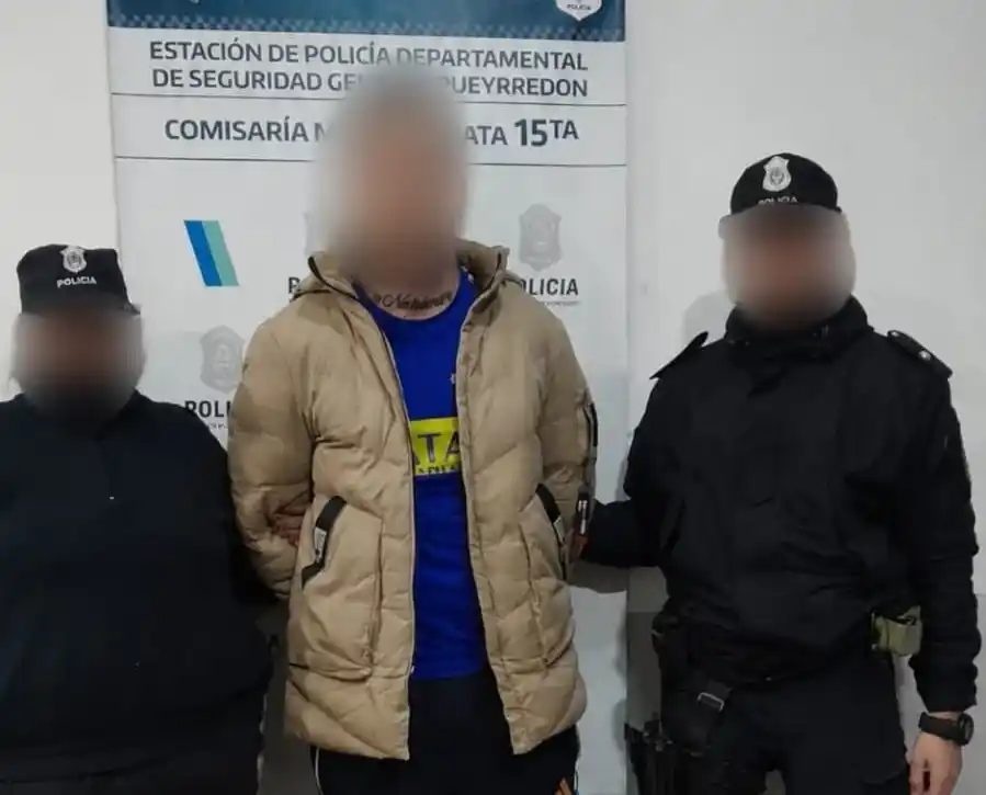 El violento episodio ocurrió en una vivienda del barrio Fray Luis Beltrán.