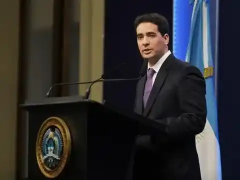 Adrián Ravier, vocero presidencial.