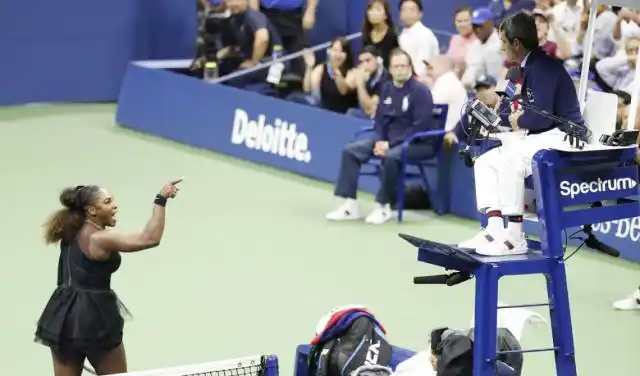 El escándalo de Serena: llamó "ladrón" al juez y perdió la final con Osaka