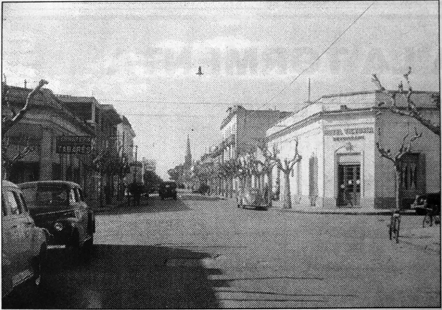 La calle 64. Cuando el tránsito era en doble mano