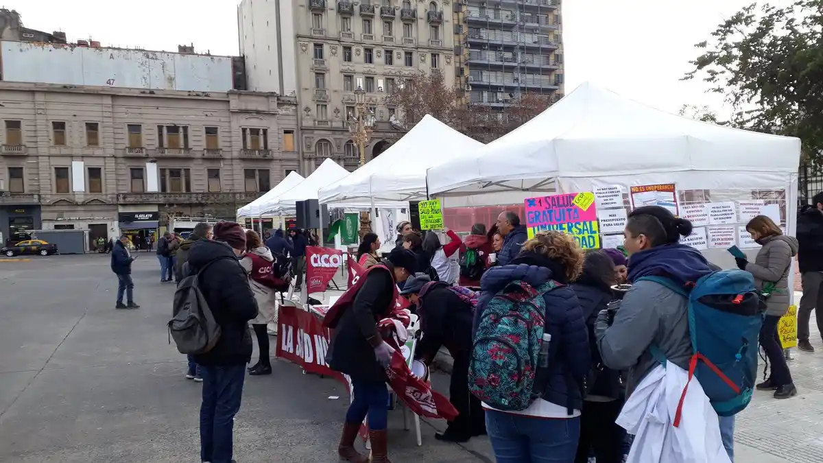 Continúa el paro de los judiciales bonaerenses