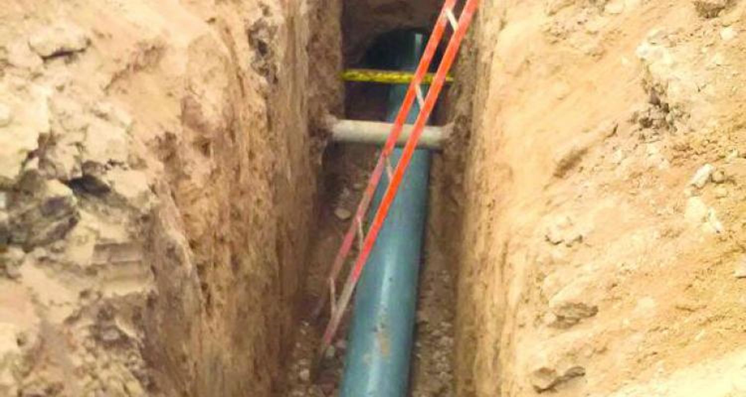 La obra de agua potable que garantizará caudal  y presión a la ciudad