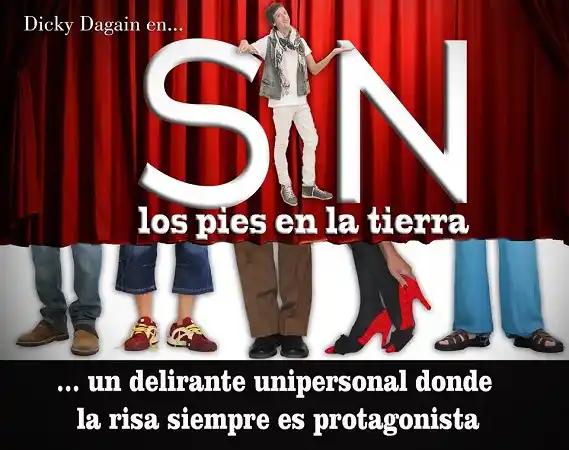 Dicky Dargain presenta “Sin los pies en la tierra”