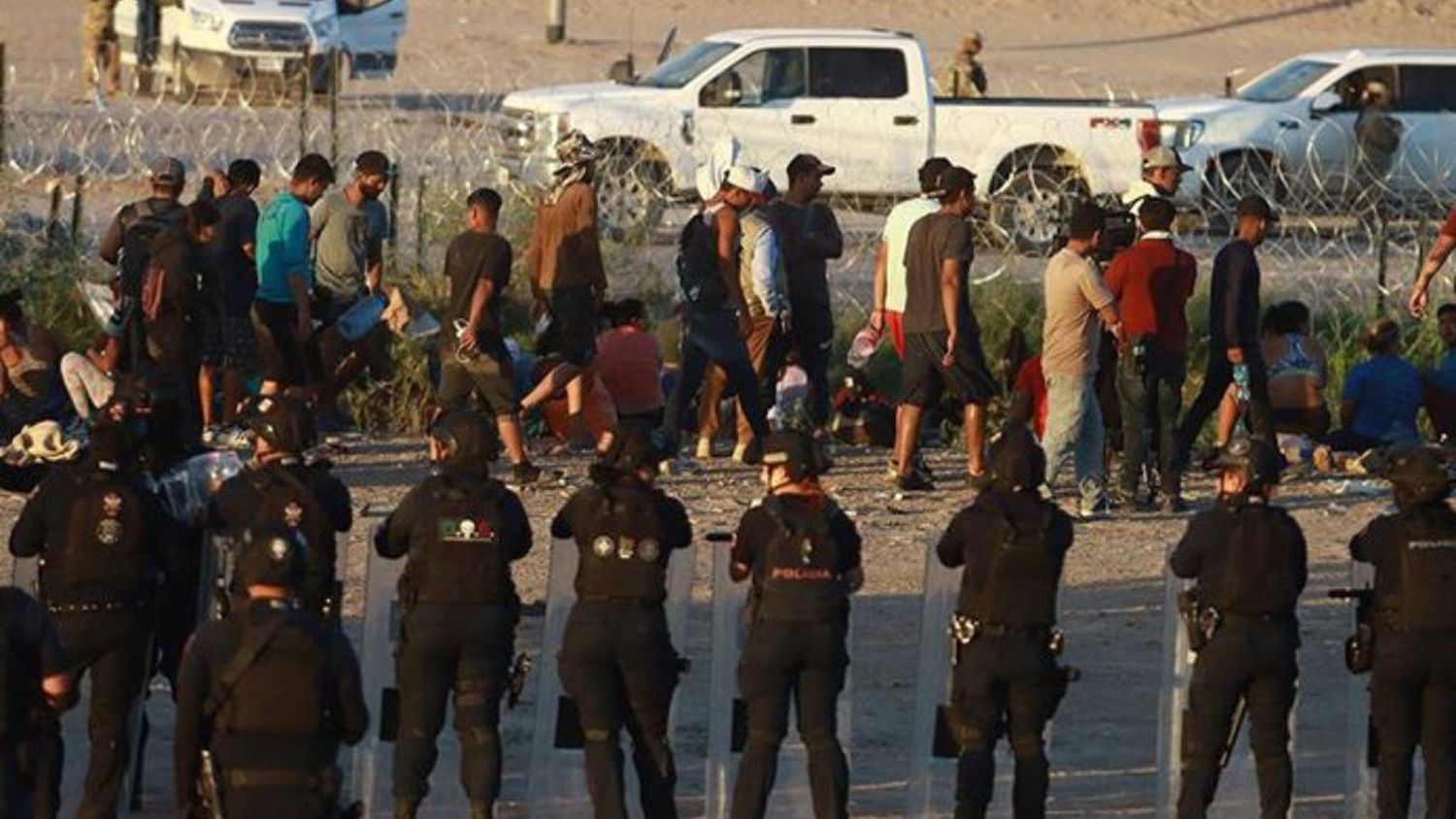 ¿ACORRALADOS? Operativo en la frontera norte de México orilló a más de 2.000 migrantes
