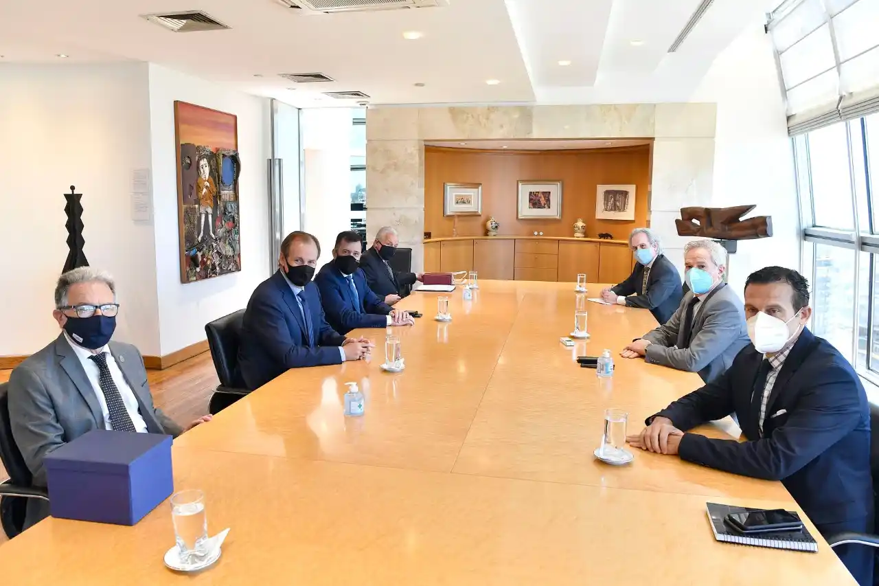 Bordet se reunió con Felipe Solá por la navegabilidad del río Uruguay