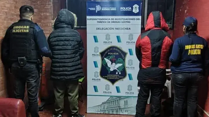 Allanamientos realizados el año pasado, permitieron desarticular dos puestos de ventas de drogas al menudeo, en Quequén