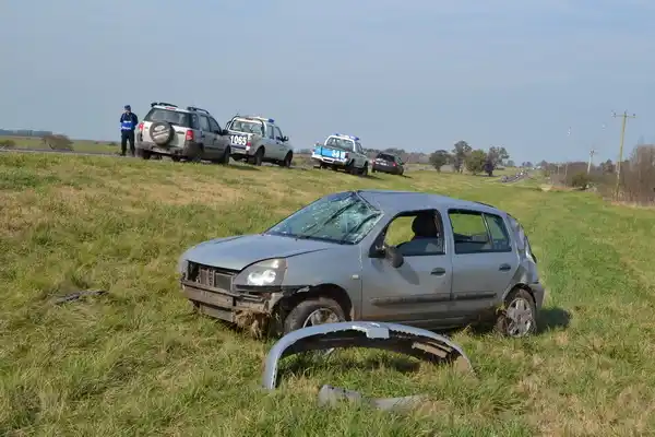 Nuevo accidente de transito en la Ruta 14