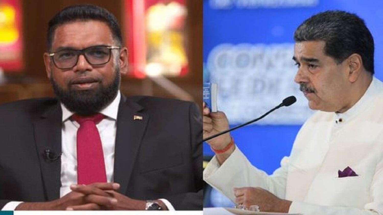 «ES UNA AMENAZA DIRECTA»: presidente de Guyana reacciona ante las medidas de Maduro sobre el Esequibo