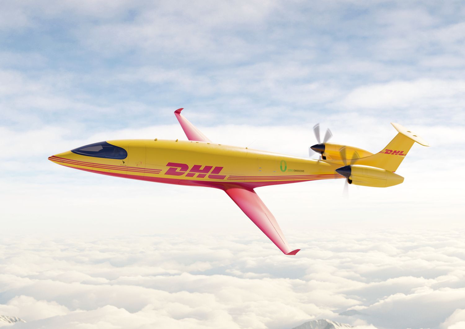 DHL realiza pedido de doce aviones eléctricos a Eviation