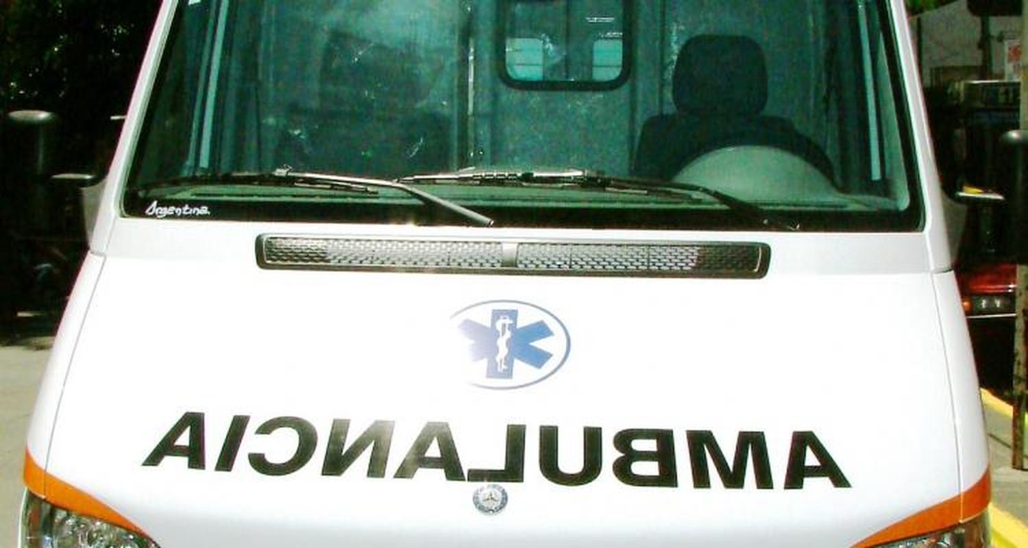 Santa Lucía: Reparan ambulancia del Hospital, Giovanettoni se comprometió a colaborar