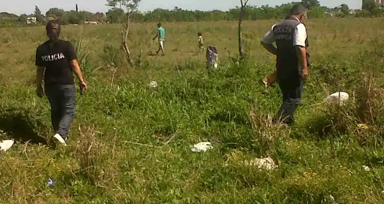 Operativo en el cementerio por la causa de los residuos patogénicos