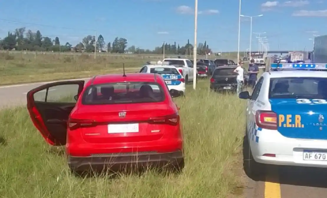 En poco tiempo, se produjeron dos choques en la Autovía 14 en cercanías de Gualeguaychú